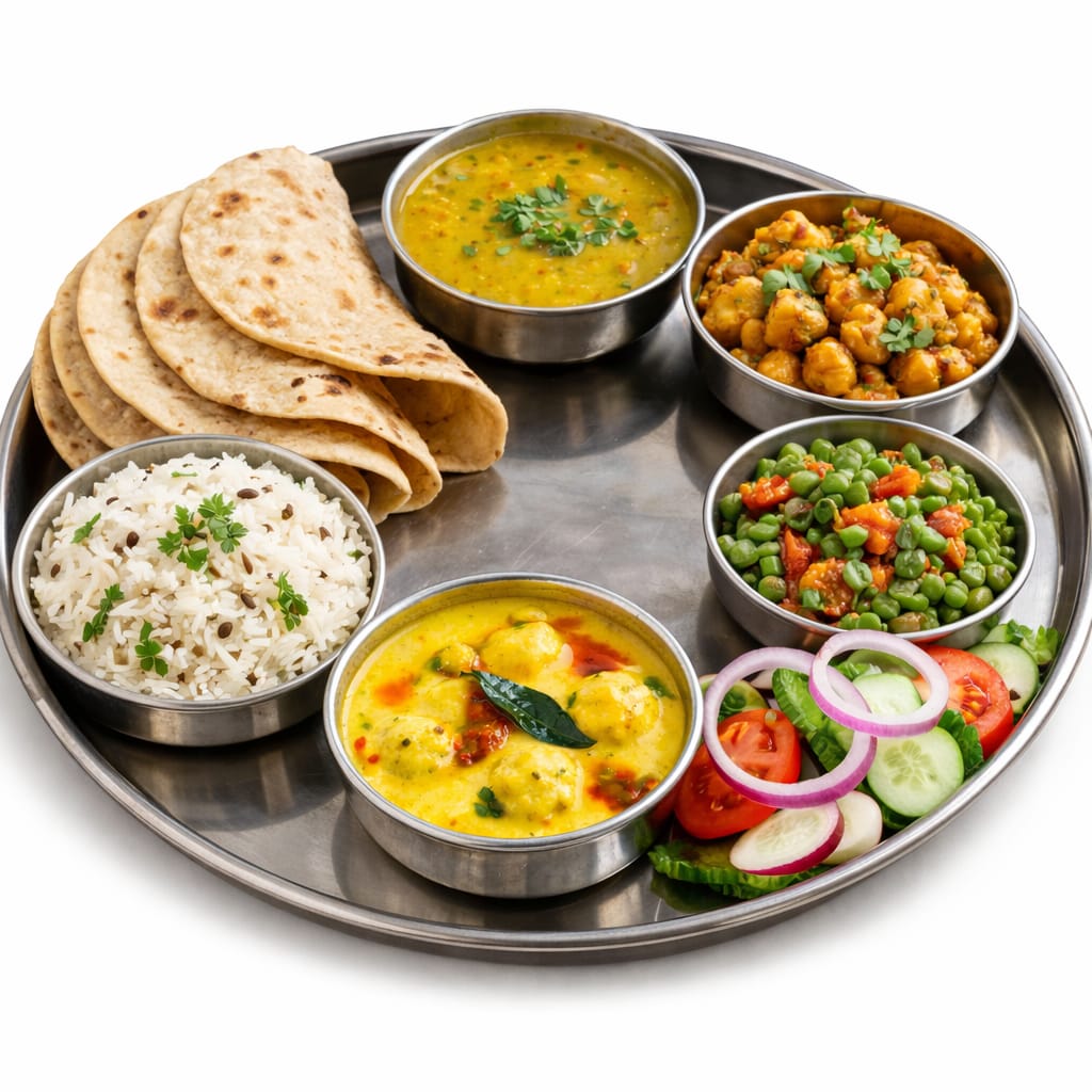 Roti Sabji Half Thali